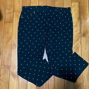 Size Large Time and Tru Polka Dot Jeggings